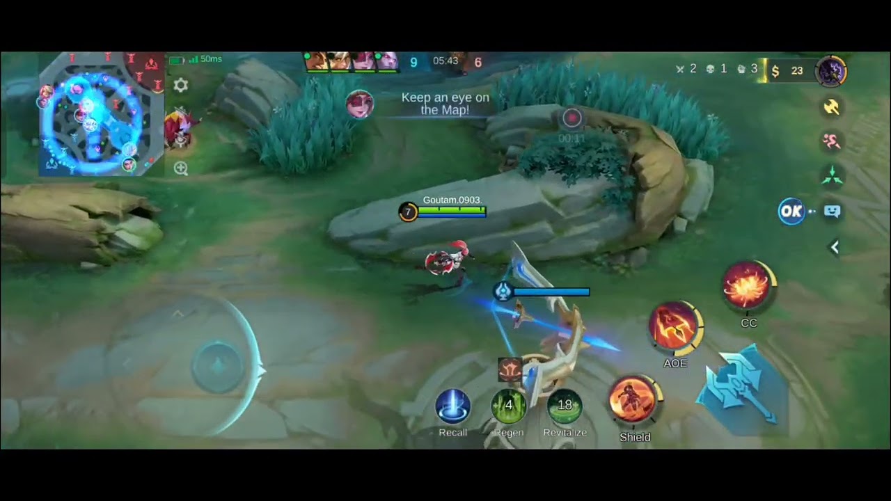 Moba legend 5v5 ...Mobile players ...#legend #gyangaming #ristar 