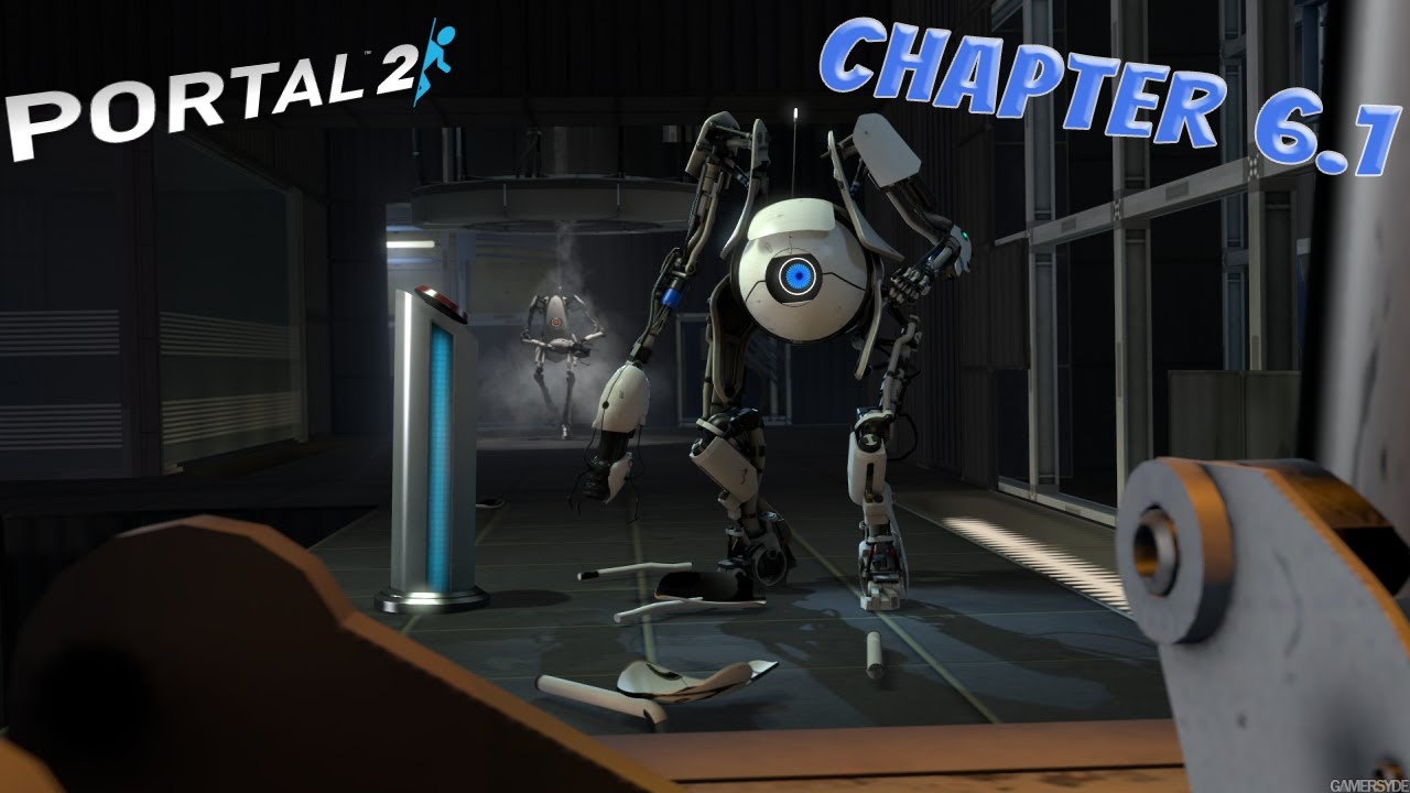 Bonus levels are hard to solve with flat & small brains | Portal 2 Co-Op | Part 6.1