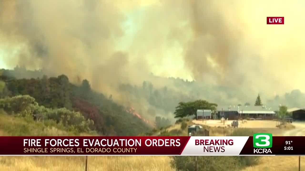Bonanza Fire | Updates on El Dorado County fire as of 5 p.m.
