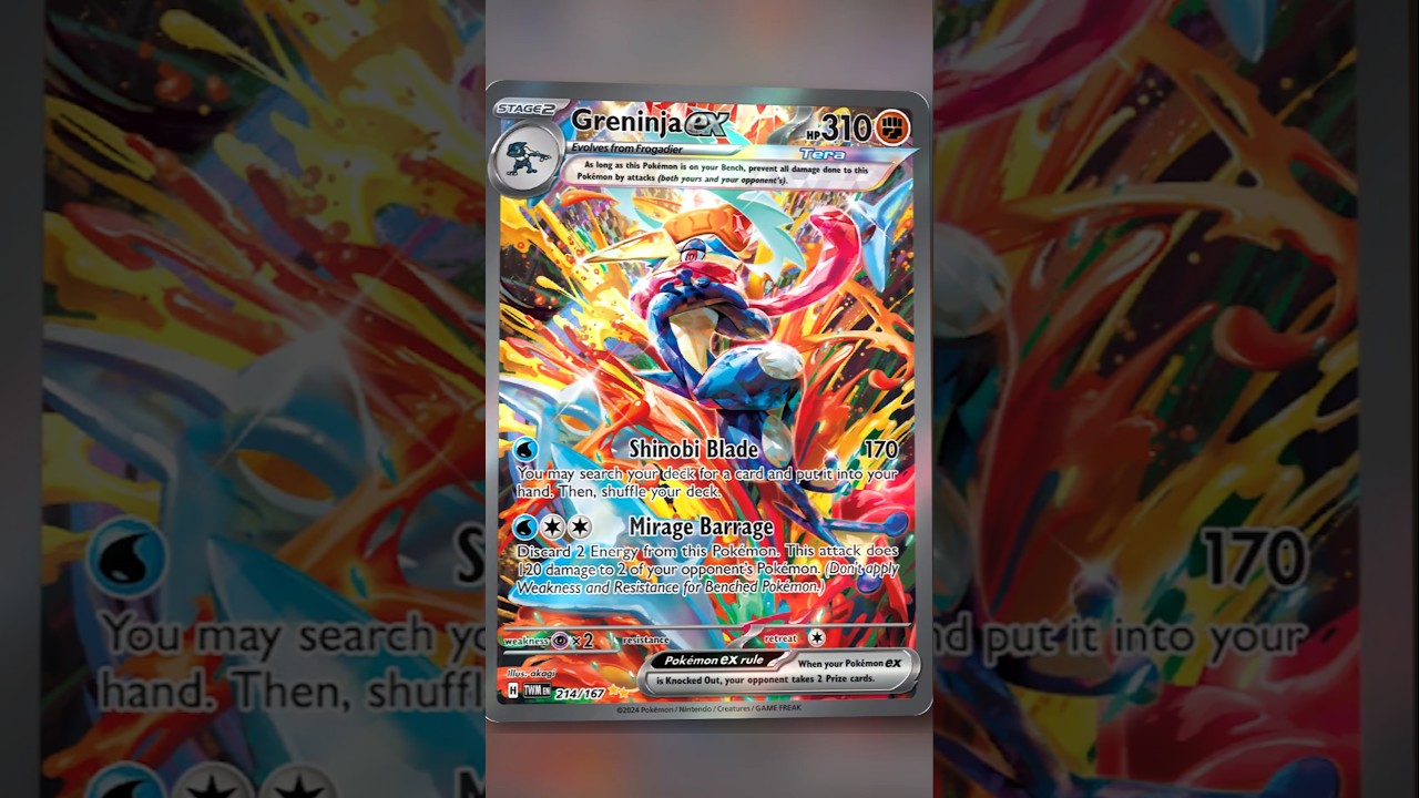 Greninja's STUNNING Arts