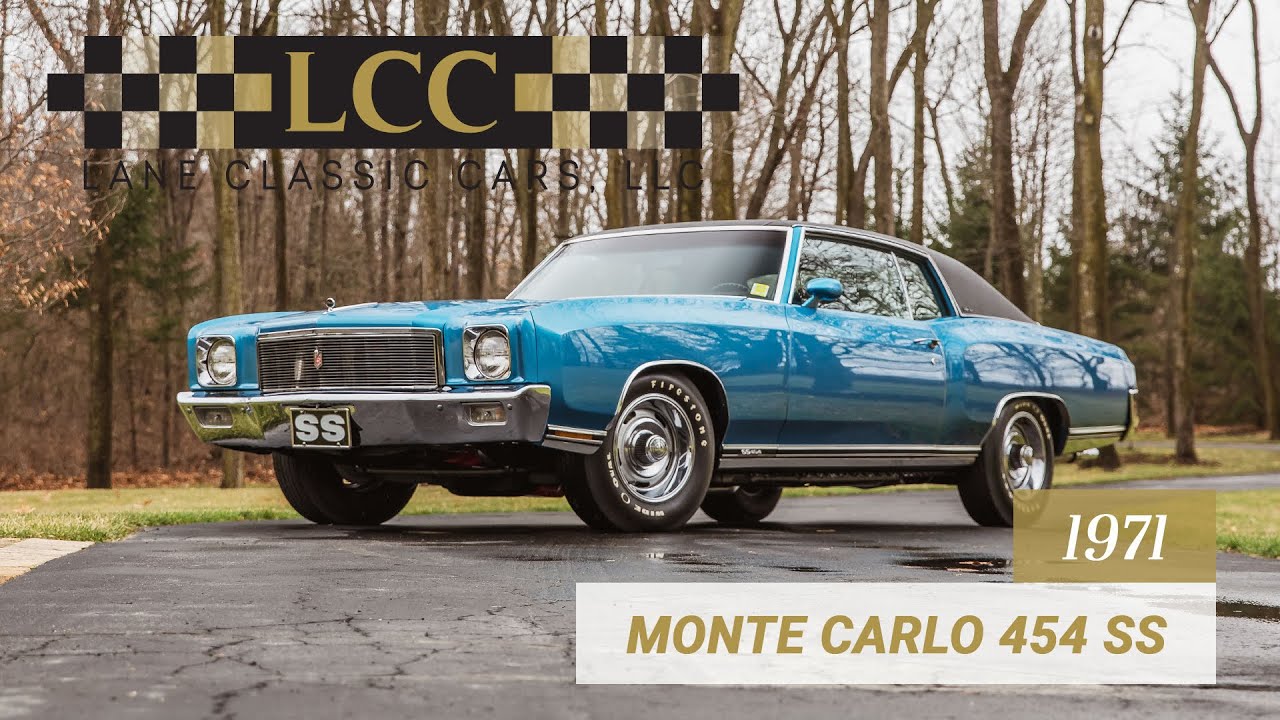 1971 Chevrolet Monte Carlo 454 SS | Lane Classic Cars | SOLD