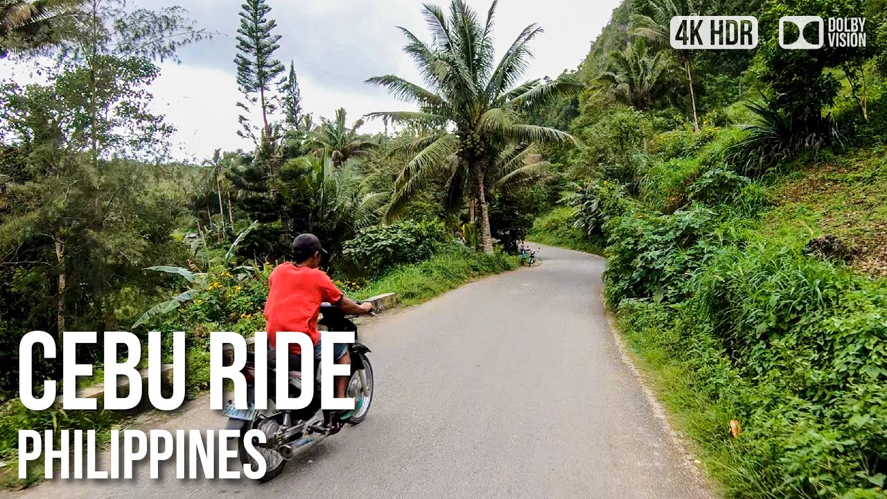 Cebu Mountains Motorcycle Ride - 🇵🇭 Philippines [4K HDR] Drive Tour