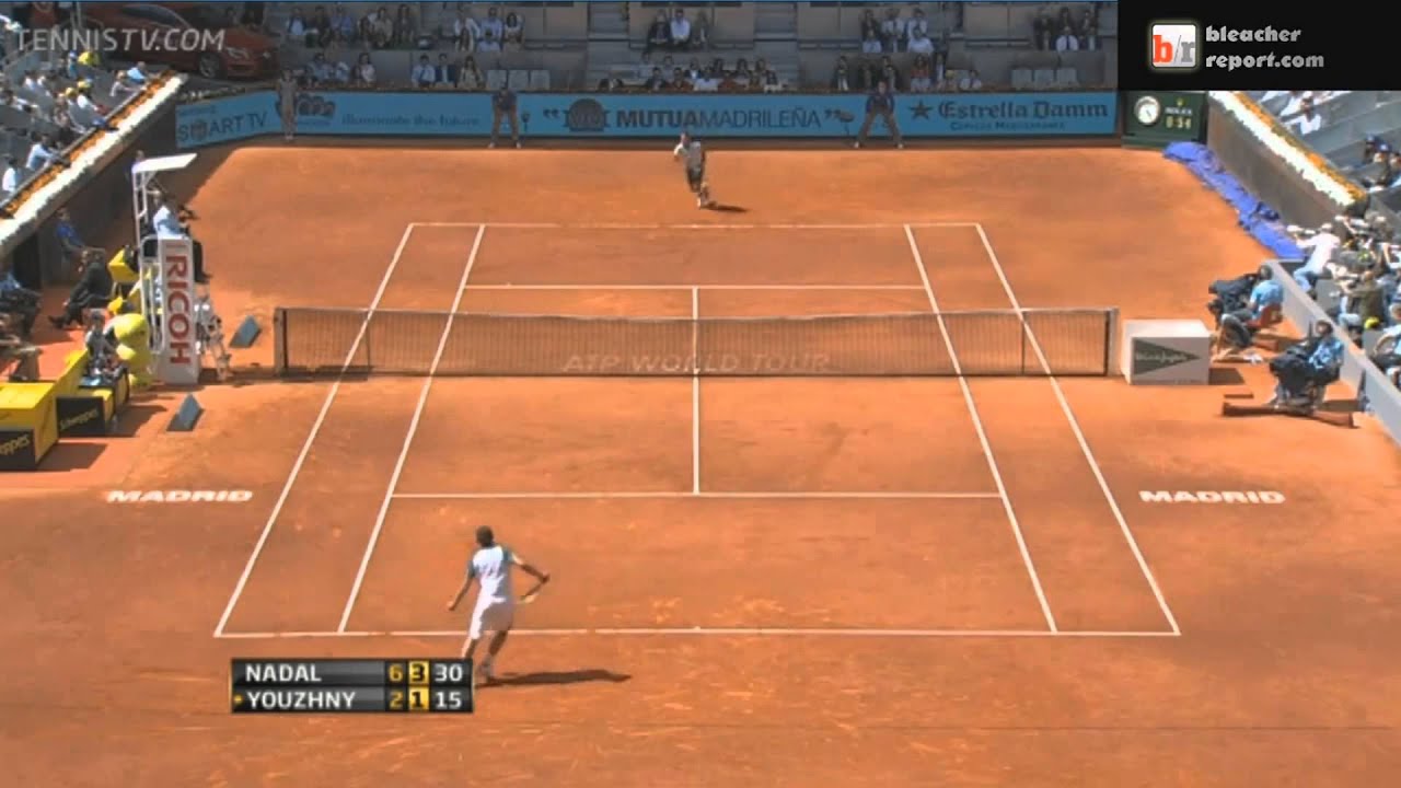 Nadal vs Youzhny Madrid 2013 Highlights HD