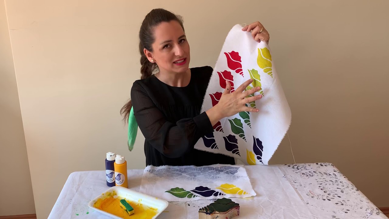 1 Tahta Baskı kalıbı ile rengarenk baskılar yapılır mı?