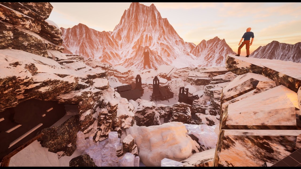 Blocktober 2025 - Ice Cave Adventure Blockout (Playthrough)