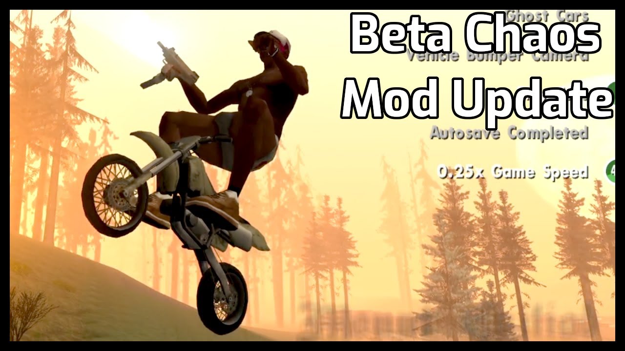 New Chaos Mod Test Run! | GTA:SA Chaos Mod v3 Any% NMG Part 2