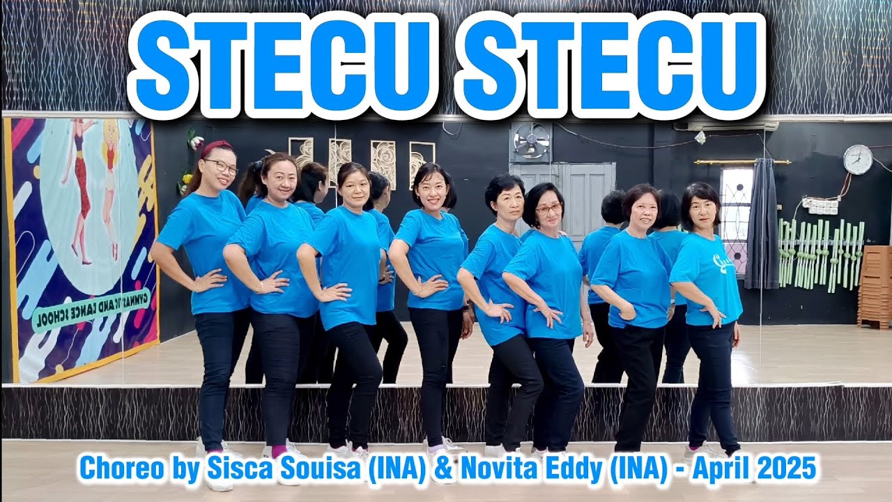Stecu Stecu Line Dance // Choreo by Sisca Souisa (INA) & Novita Eddy (INA) - April 2025