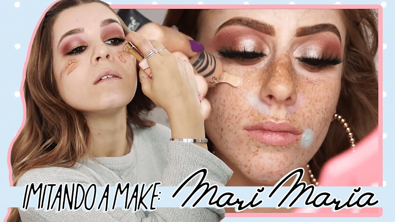 IMITANDO A MAKE DA MARI MARIA | Inês Rochinha