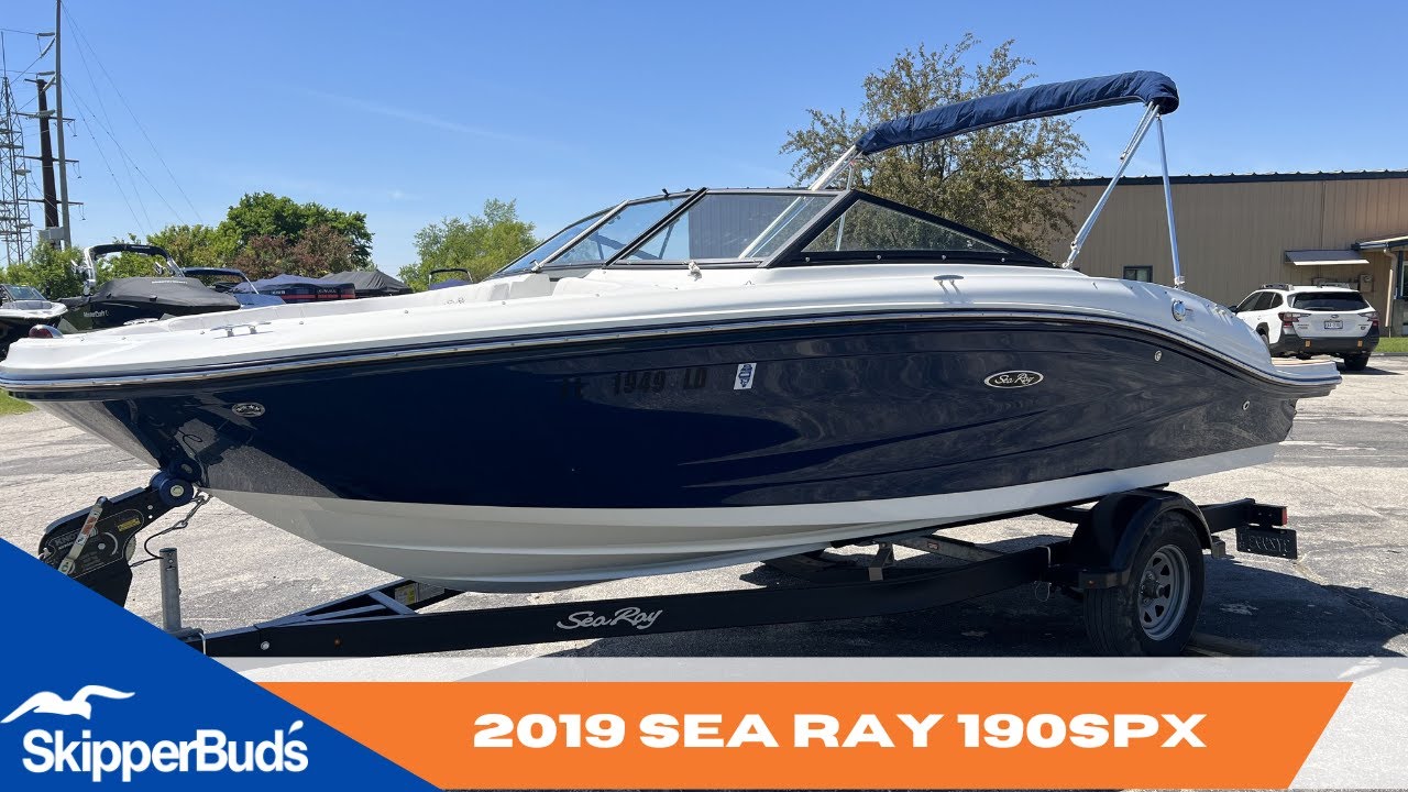 2019 Sea Ray 190SPX Boat Tour SkipperBud's