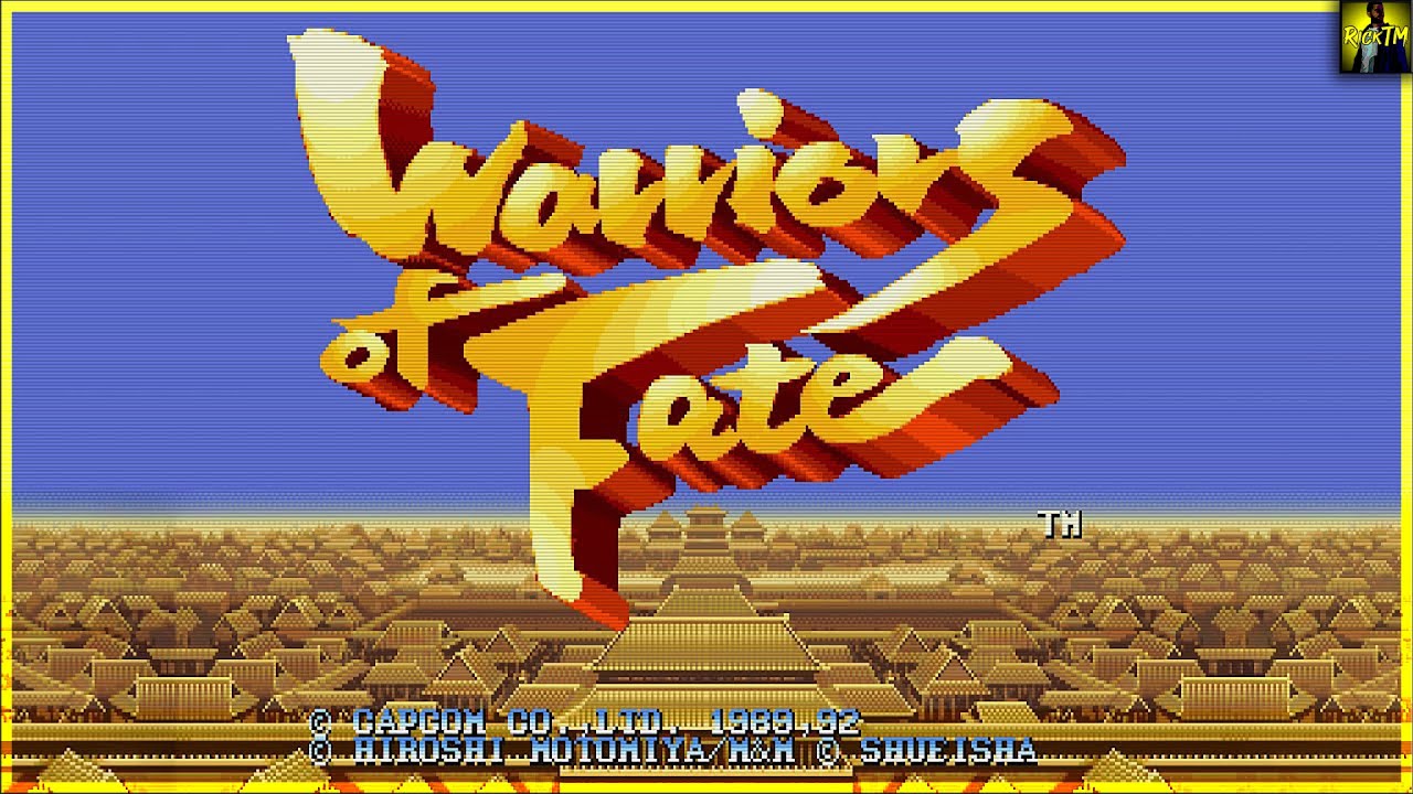 Warriors Of Fate || Capcom Arcade Longplay || 4K