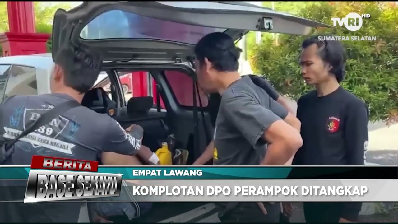 BERITA BASO SEKAYU - KOMPLOTAN DPO PERAMPOK DI TANGKAP