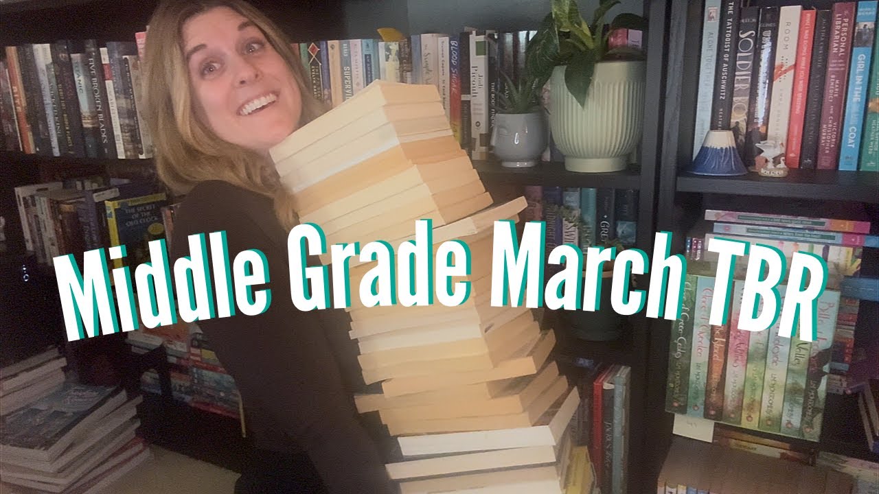 Can I Read 50 Books in A Month? Middle Grade March TBR!
