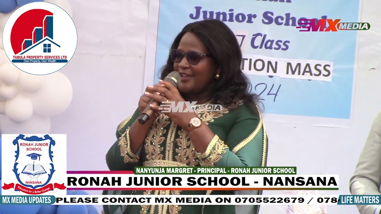 RONAH JUNIOR SCHOOL - NANSANA 2024 P.7 CANDIDATES MASS
