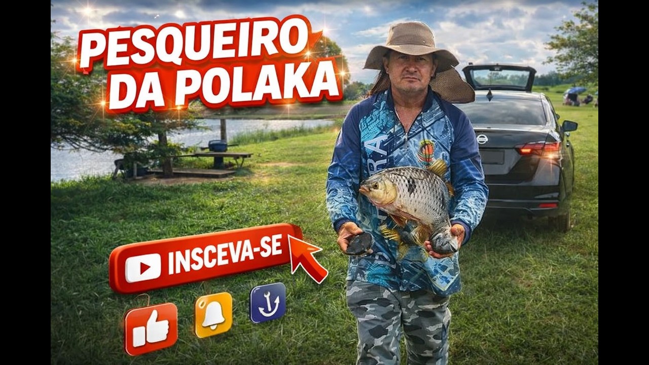 🎣 Pescaria no Pesqueiro da Polaca – São José dos Pinhais / PR