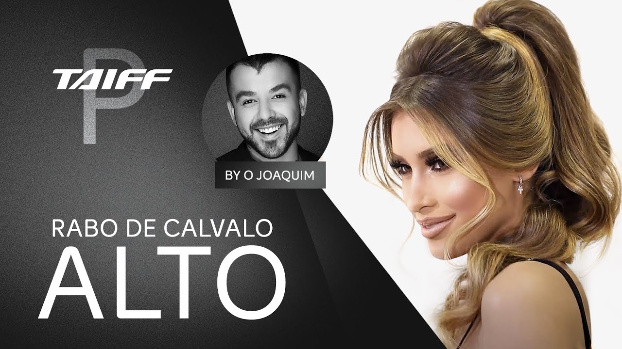 Rabo de cavalo alto por O Joaquim | Tutorial