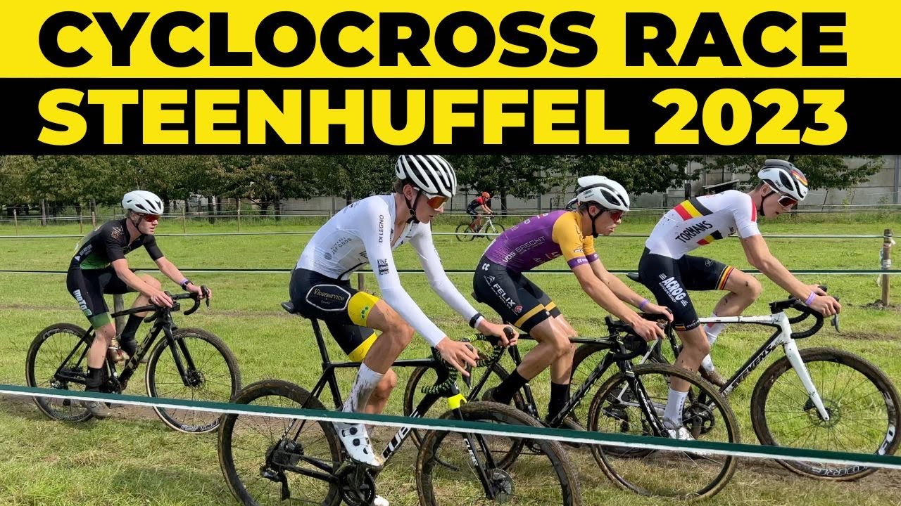 CYCLOCROSS RACE @ STEENHUFFEL (BELGIUM) - U17 - GoPro LAP on board BIKE