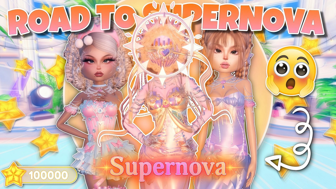 ROAD TO *SUPERNOVA* IN DRESS TO IMPRESS!! (Roblox)