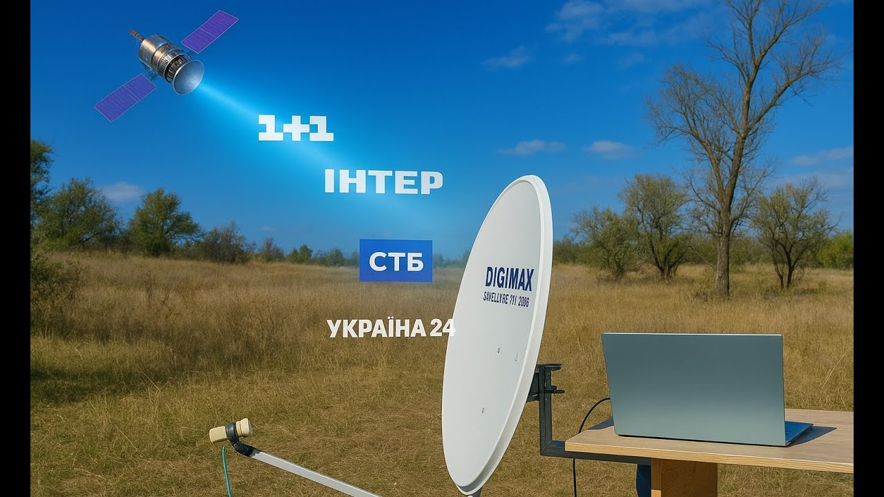 Украинские каналы в свободном доступе через Спутниковое ТВ