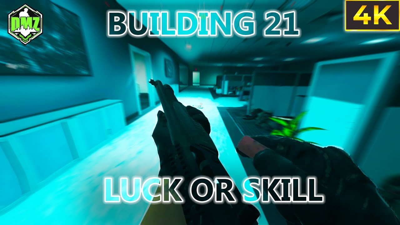 LUCK OR SKILL !!!!! DMZ BUILDING 21 !!!!!  STILL BETTER than BLACK OPS 6 (Nocommentary )