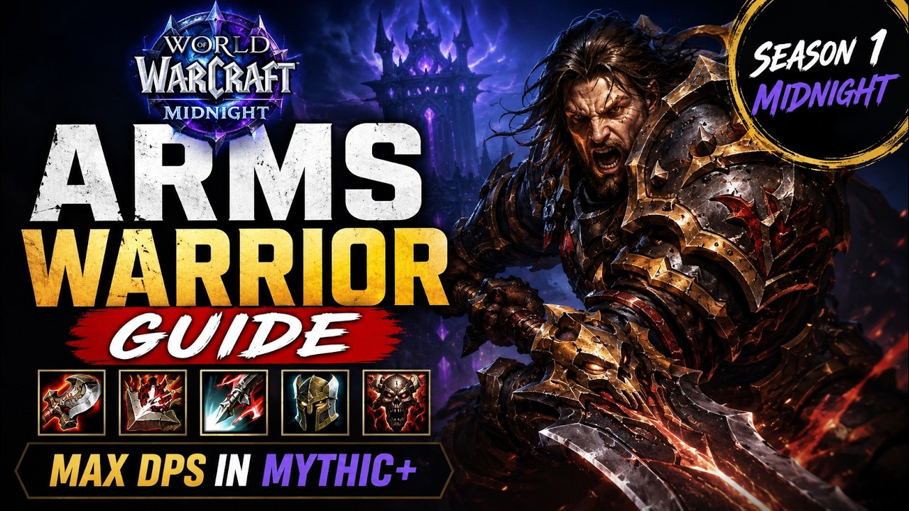 Arms Warrior Guide for Midnight Season 1 | Max DPS in Mythic+