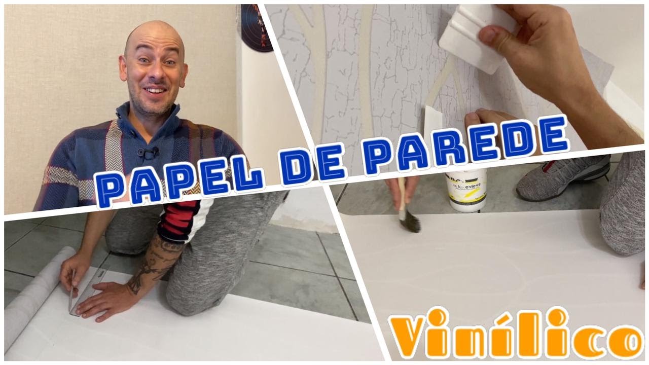 PAPEL DE PAREDE VINÍLICO / Aprenda Instalar em sua Casa #PapelDeParede #Decoração #Façavocêmesmo