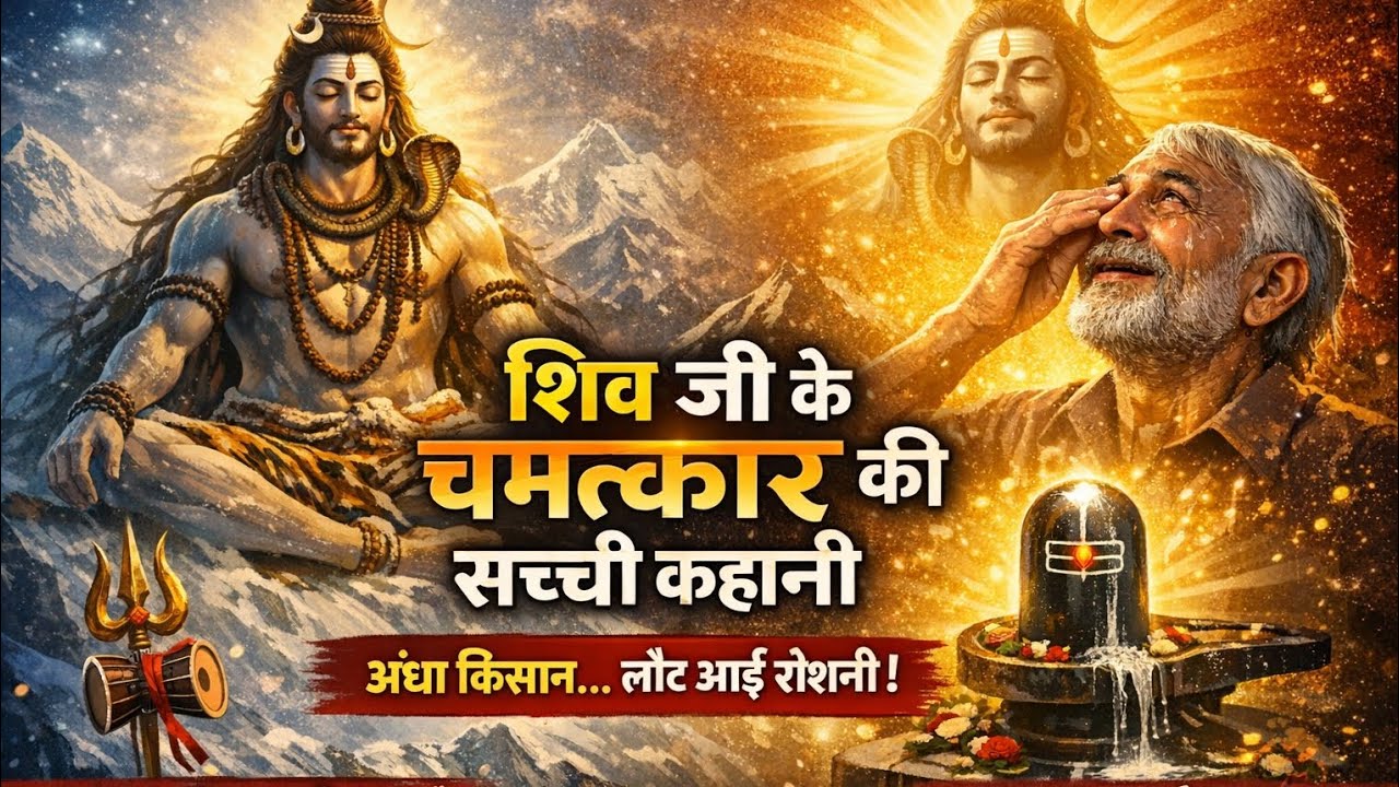 शिव जी का सच्चा चमत्कार 🙏 | अंधे किसान की लौटी रोशनी | Mahadev Miracle True Story