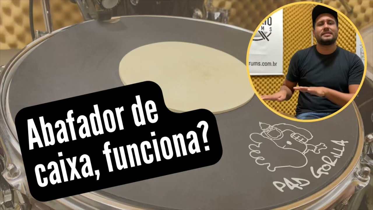 RosarioDrums - Abafador de caixa 14&rdquo; (Pad Gorilla)