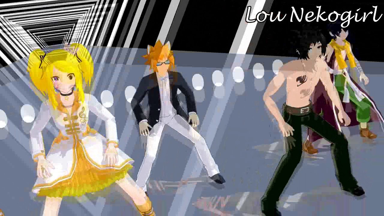 【MMD Fairy Tail】Lucy, Grey, Loki, Reby et Romeo - Timber