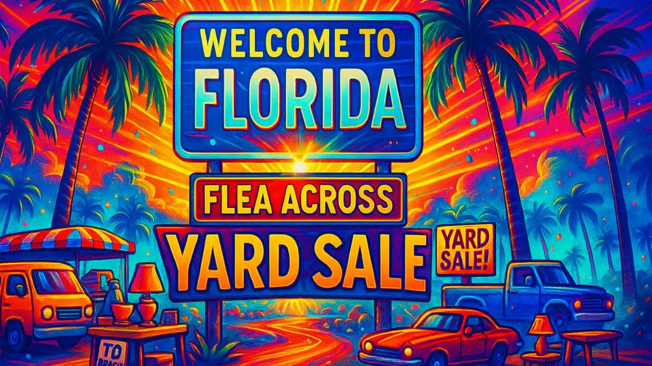 Flea Across FLORIDA Pt. 1: Giant Yard Sale Kickoff &ndash; First Epic Finds!