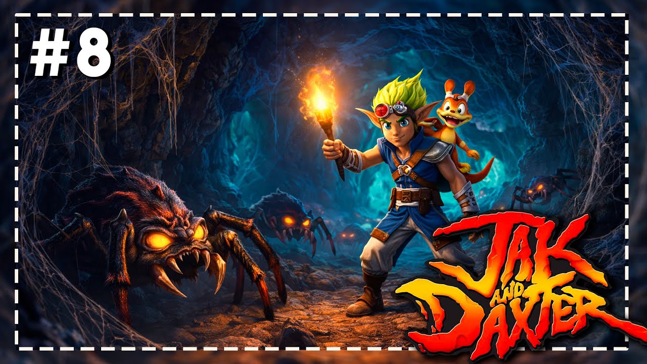ODIO a estas MALDITAS ARAÑAS || Jak And Daxter #8
