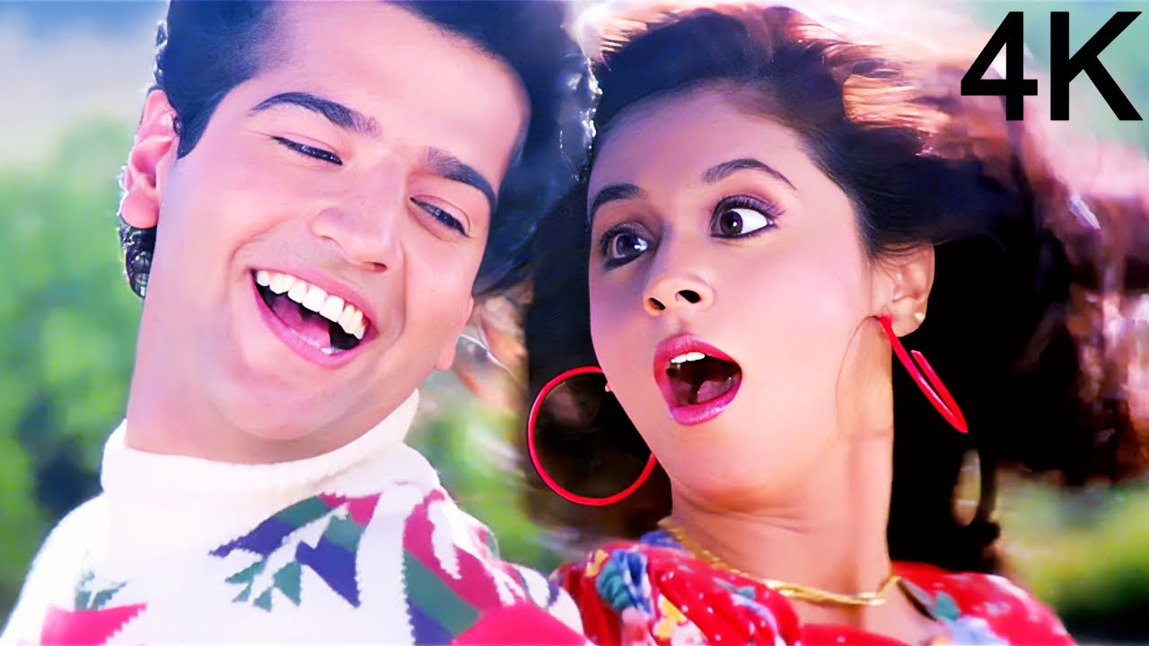 Alka Yagnik & Amit Kumar Romantic Song - Jao Tum Chahe Jahan 4K | Urmila Matondkar | Narsimha