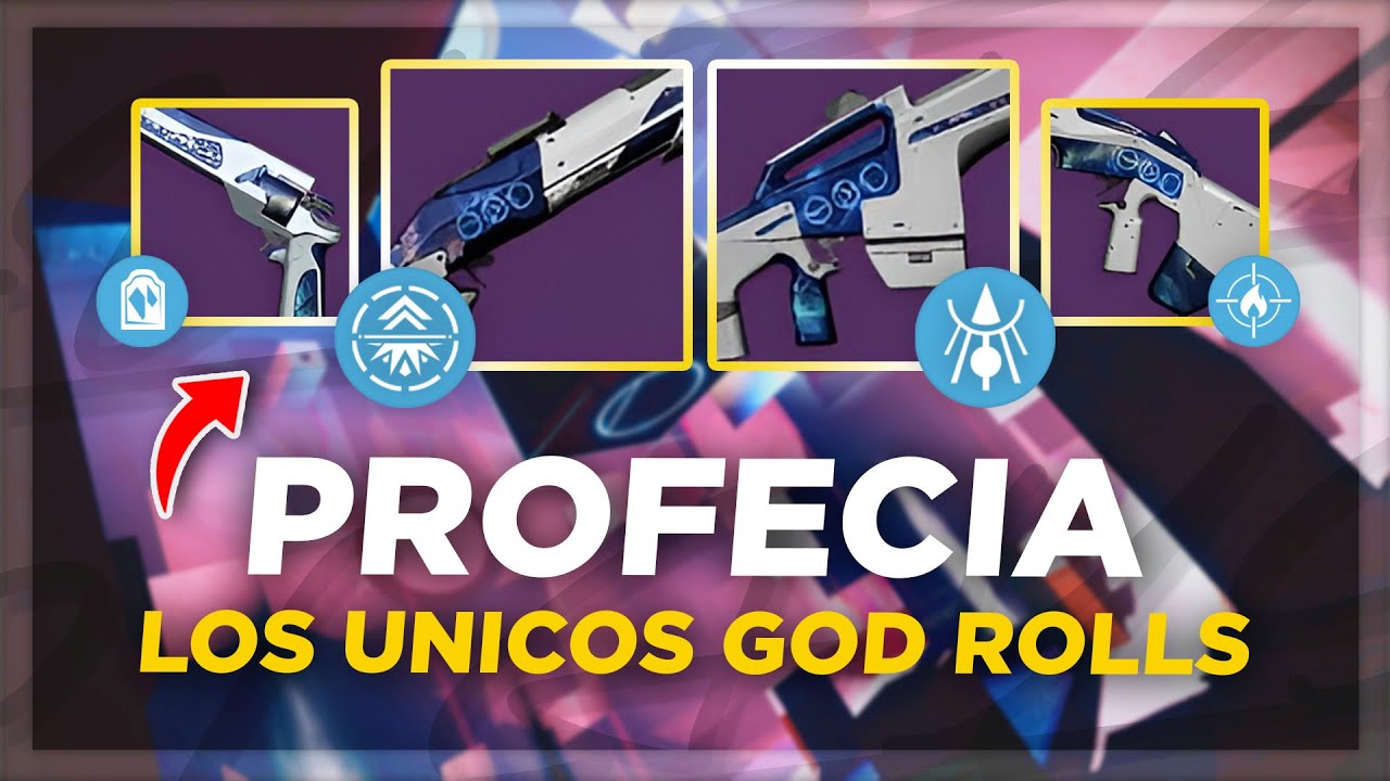 Destiny 2 - Estos son los unicos Perks que debes buscar en Profecia (God Rolls)