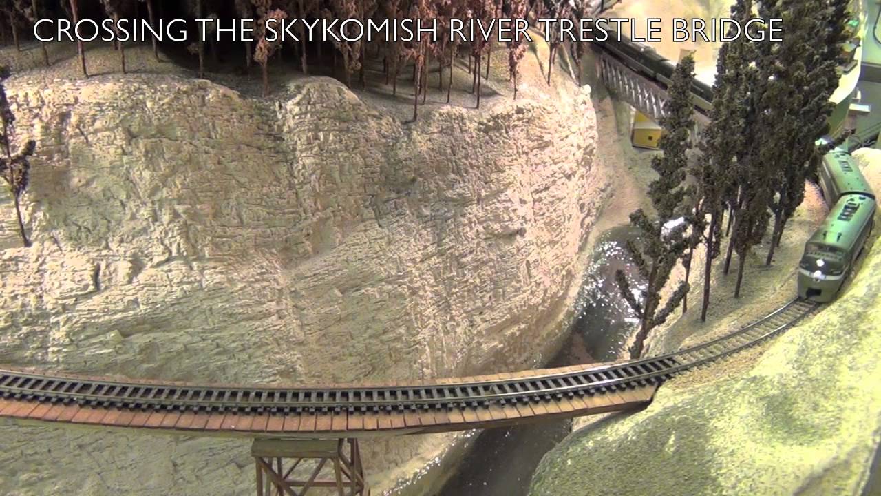 Great Northern N-Scale Layout - Cascade Tunnel Division