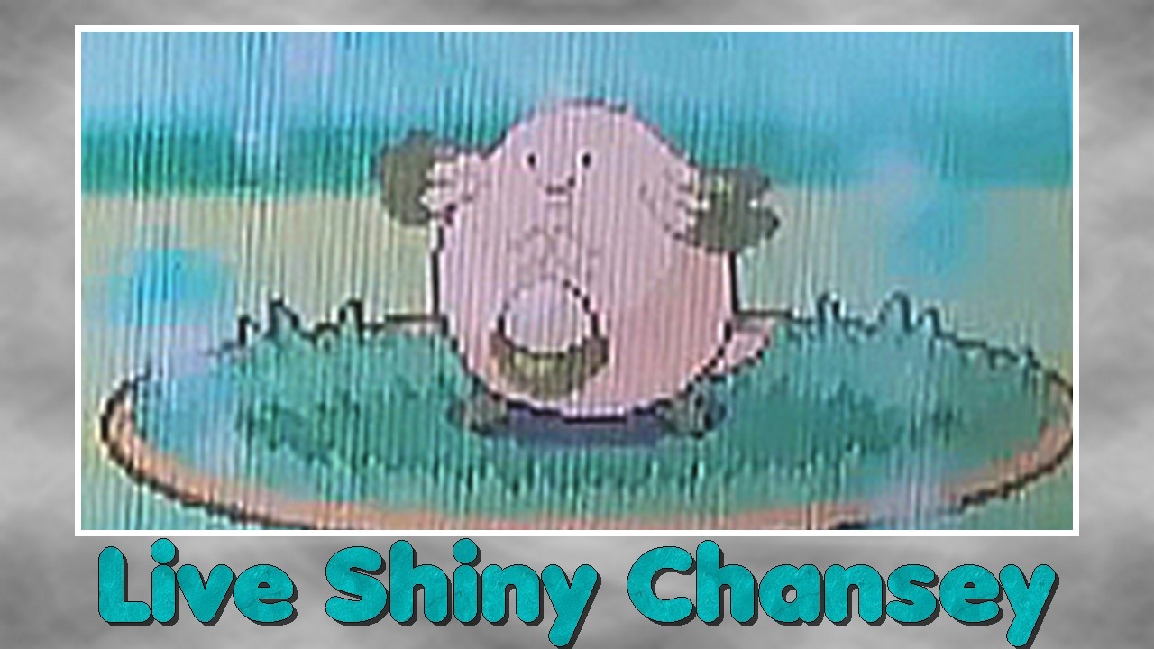 [Live] Shiny Chansey / Leveinard after 11 732 RE!