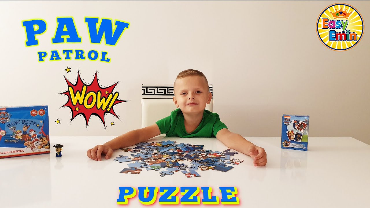 PAW PATROL PUZZLE | Puzzle f&uuml;r Kinder