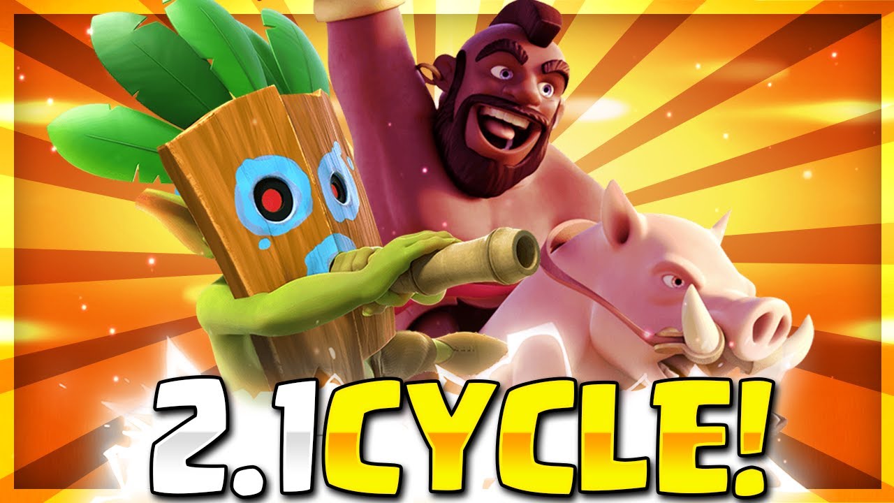 This is NOT FAIR!! *NEW* Infinite Hog Rider Cycle in Clash Royale!