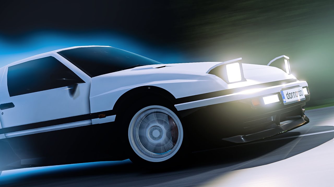Blender Car Animation - LFS AE86 XRT [CINEMATIC]
