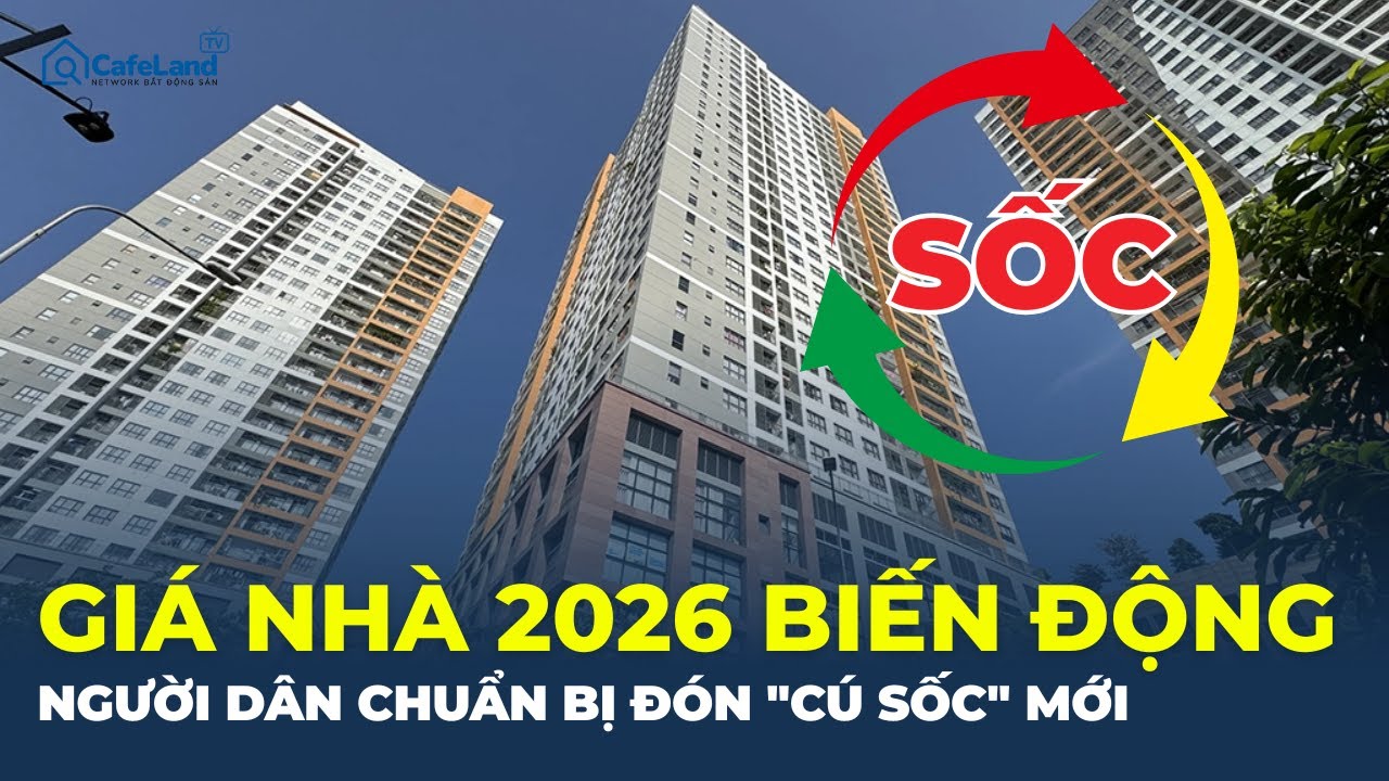 SỐC: BIẾN ĐỘNG MỚI về giá chung cư Hà Nội năm 2026 | CafeLand