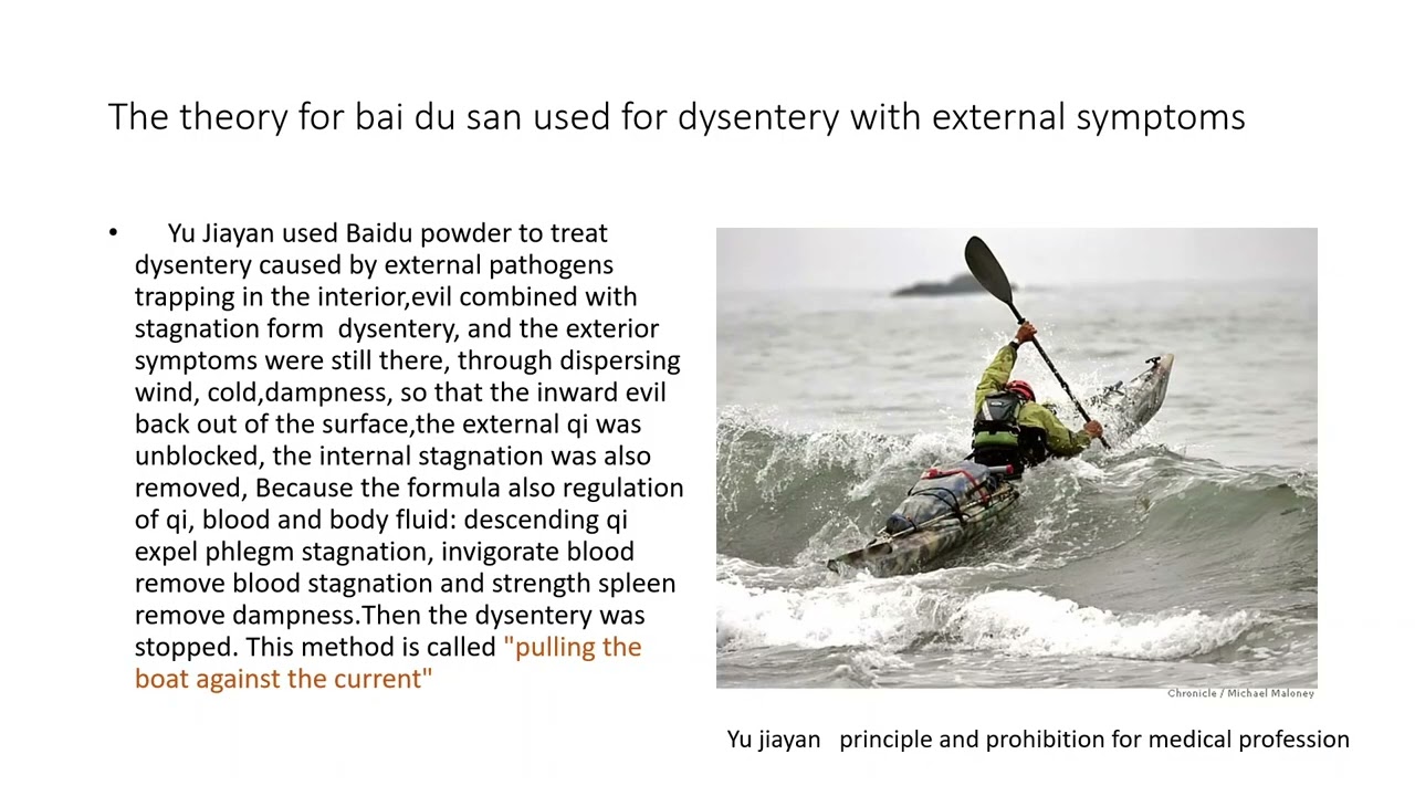 Ren Shen Bai Du San 人参败毒散 translated from Deng Zhong jia Formulaology