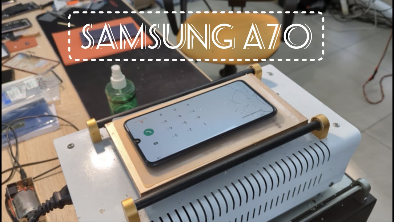 Samsung A70 / Заміна скла дисплею