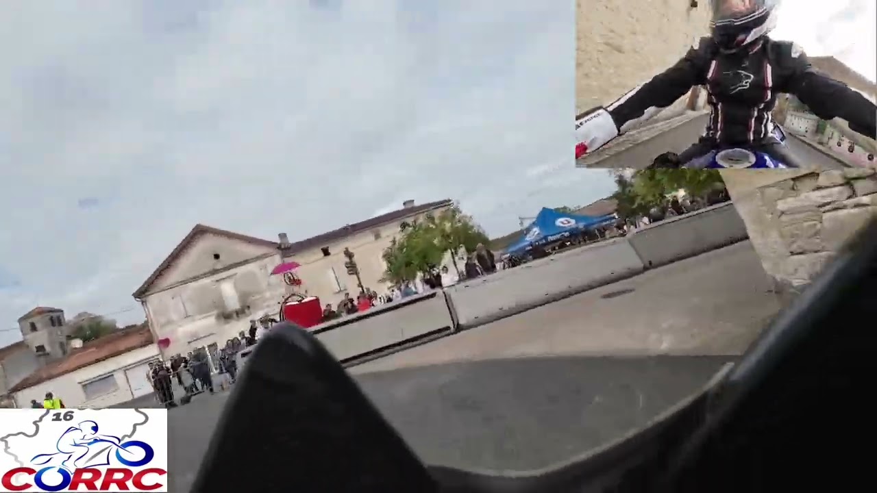 Rallye routier moto de Charente 2023, spéciale de Vaux-rouillac