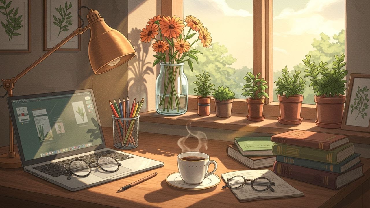 Monday Coffee Music Corner ☕ Coffee & Chill Beats for Deep Focus, Light Productivity & Calm Wake Up