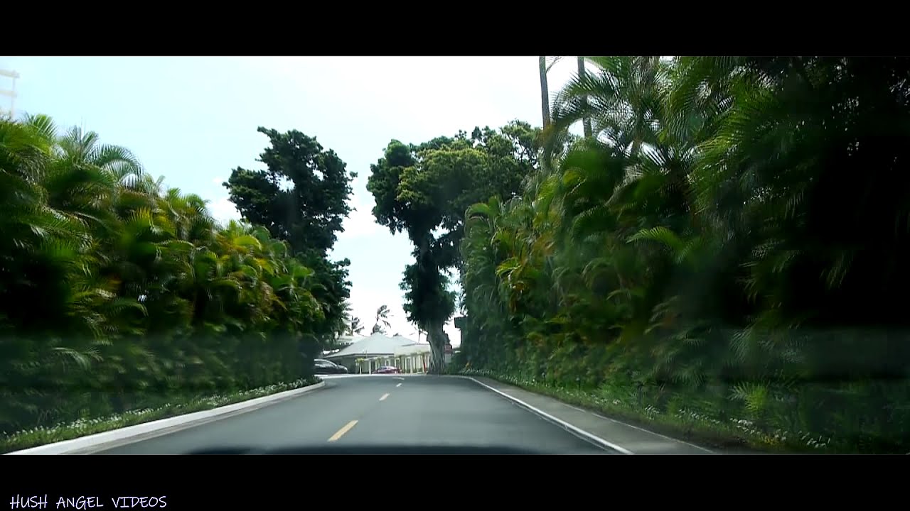 Driving in Kahala Honolulu