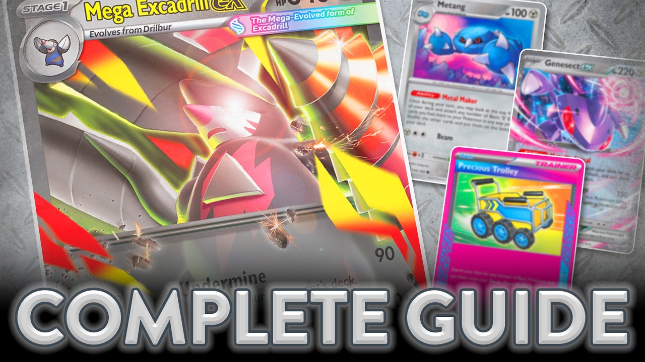 Mega Excadrill is the BEST New Deck from Pitch Black!