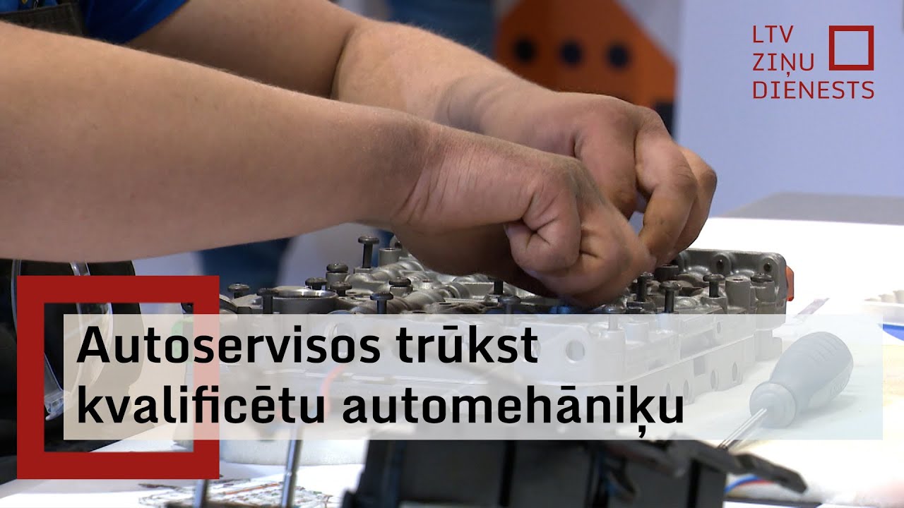 Rīgā norisinās Jauno automehāniķu konkurss