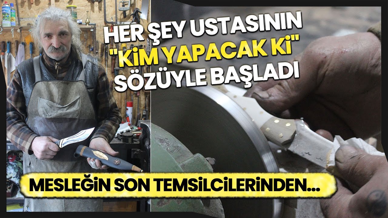 Bıçakçılık Mesleğinin Giresun'daki Son Temsilcilerinden