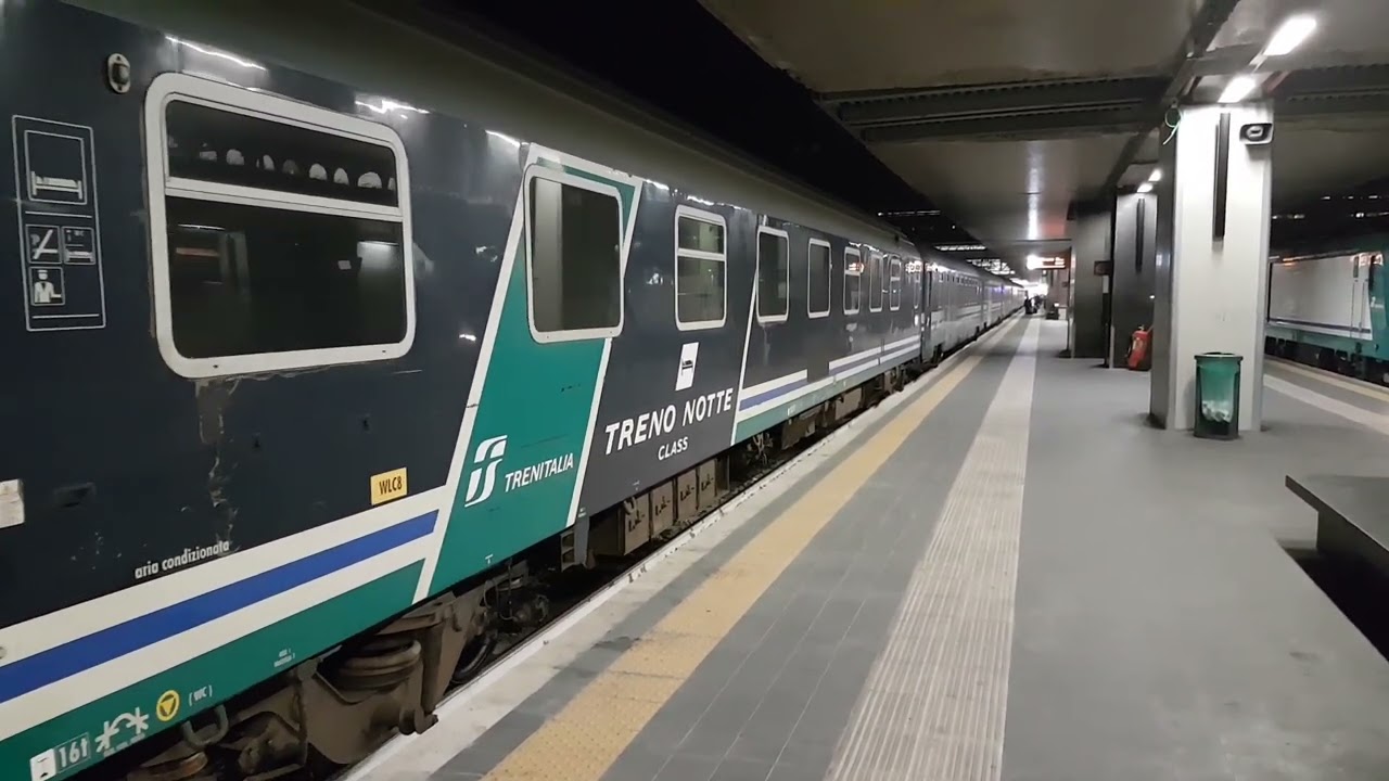 Intercity Notte 1955 Roma Termini - Siracusa / Palermo Centrale (parte 1 di 2)