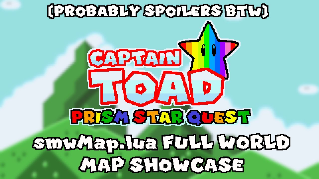 [SMBX2 Beta 5] Captain Toad: Prism Star Quest - FULL WORLD MAP SHOWCASE (smwMap.lua)