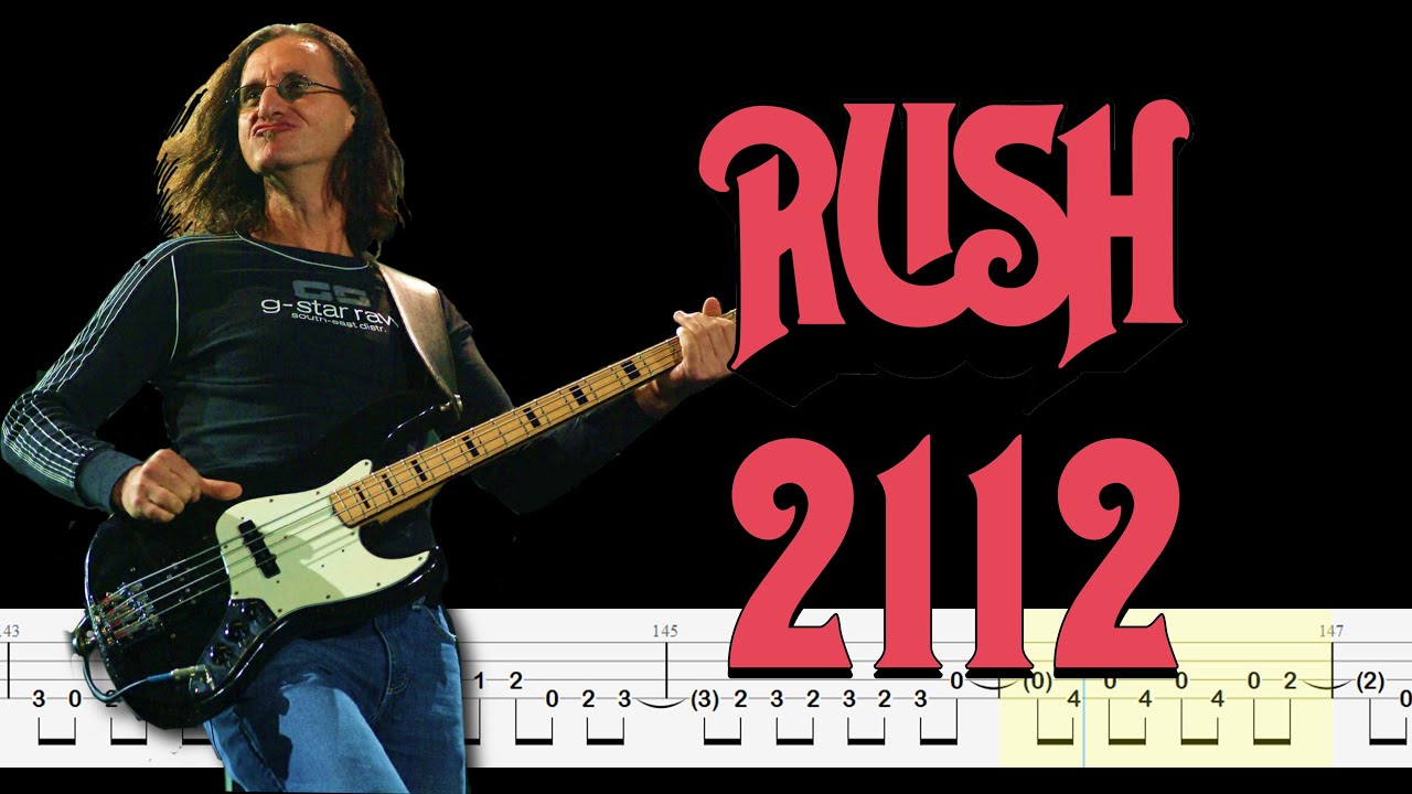 Rush - 2112 (Bass Tabs + Notation) By ‎