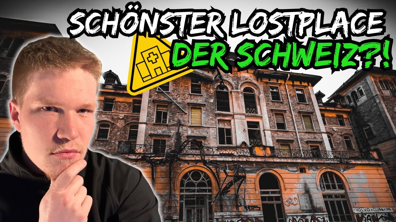 😍 DER SCHÖNSTE LOSTPALCE DER SCHWEIZ ?! | XXL Sanatorium in den Alpen gefunden!